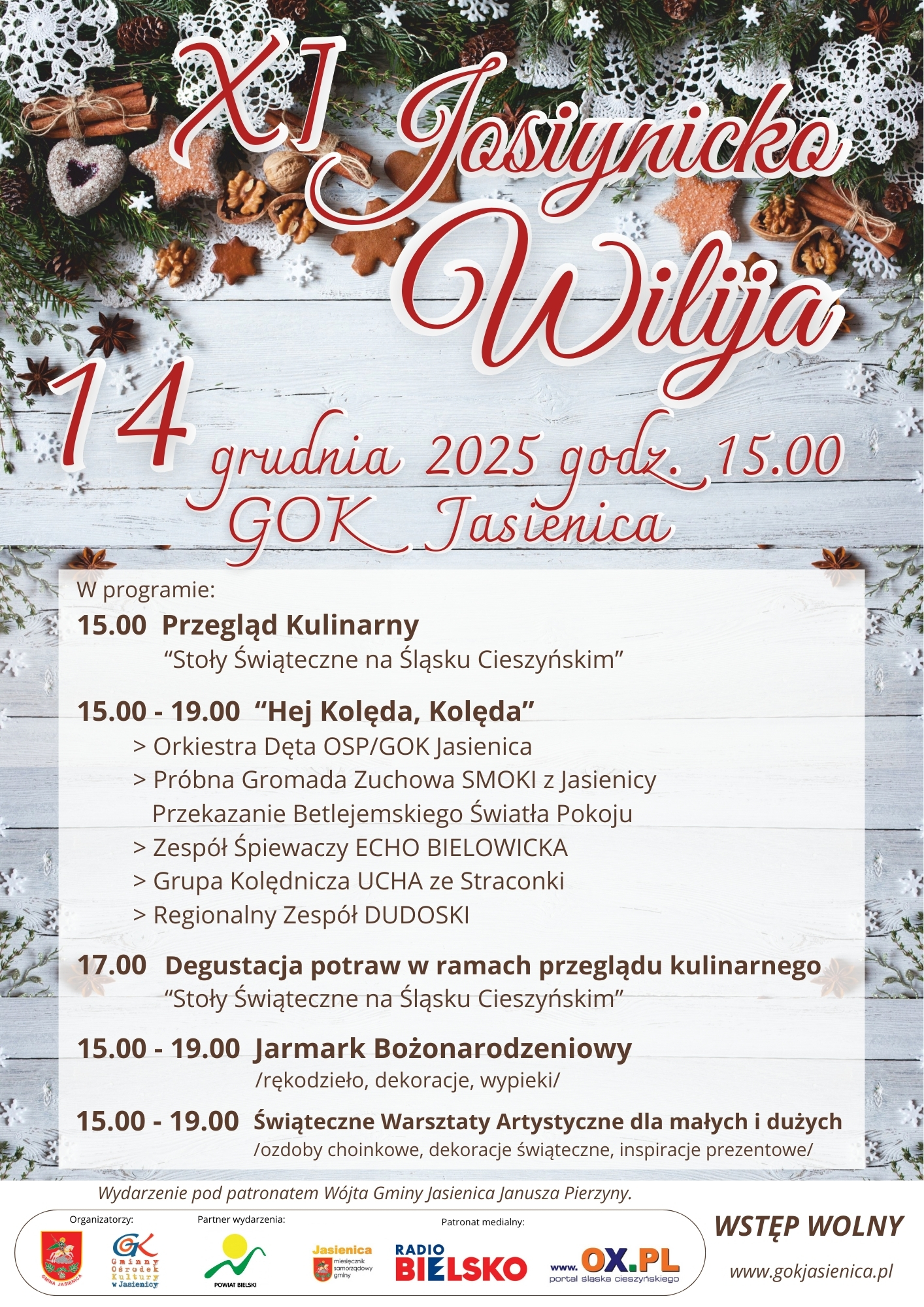 Plakat wydarzenia.
