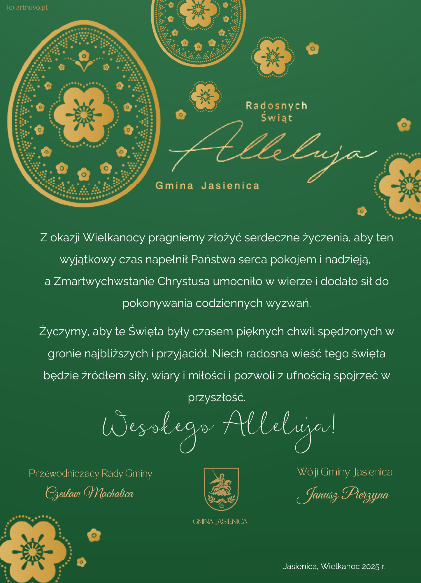 Życzenia świąteczne.