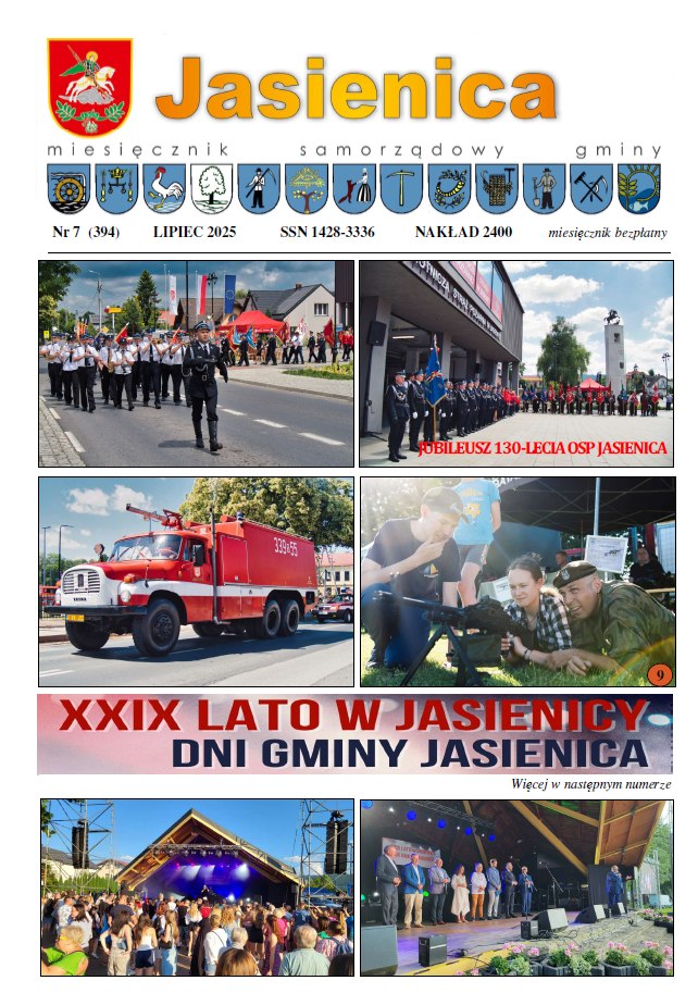 Okładka Jasienicy.