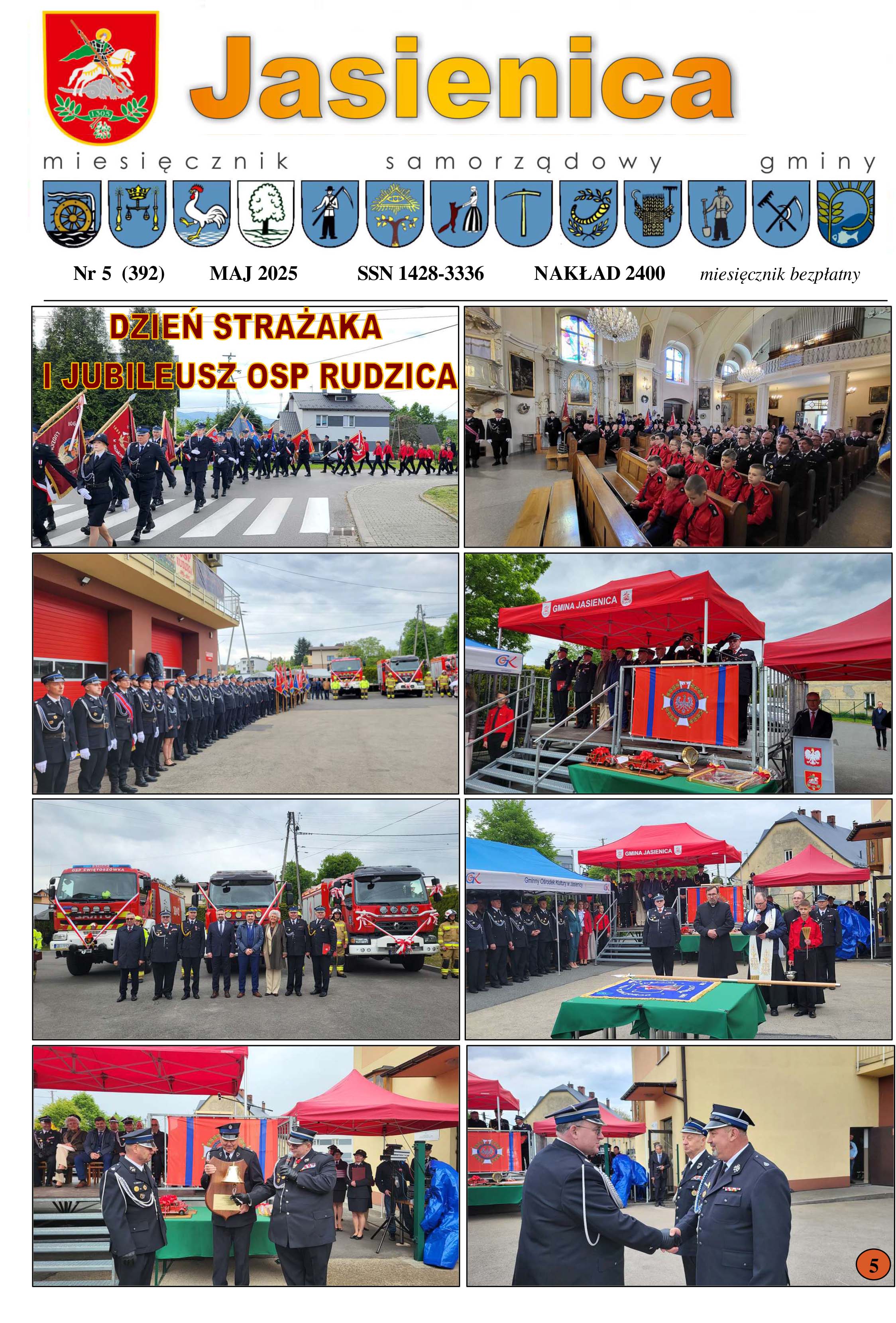 Okładka gazety.