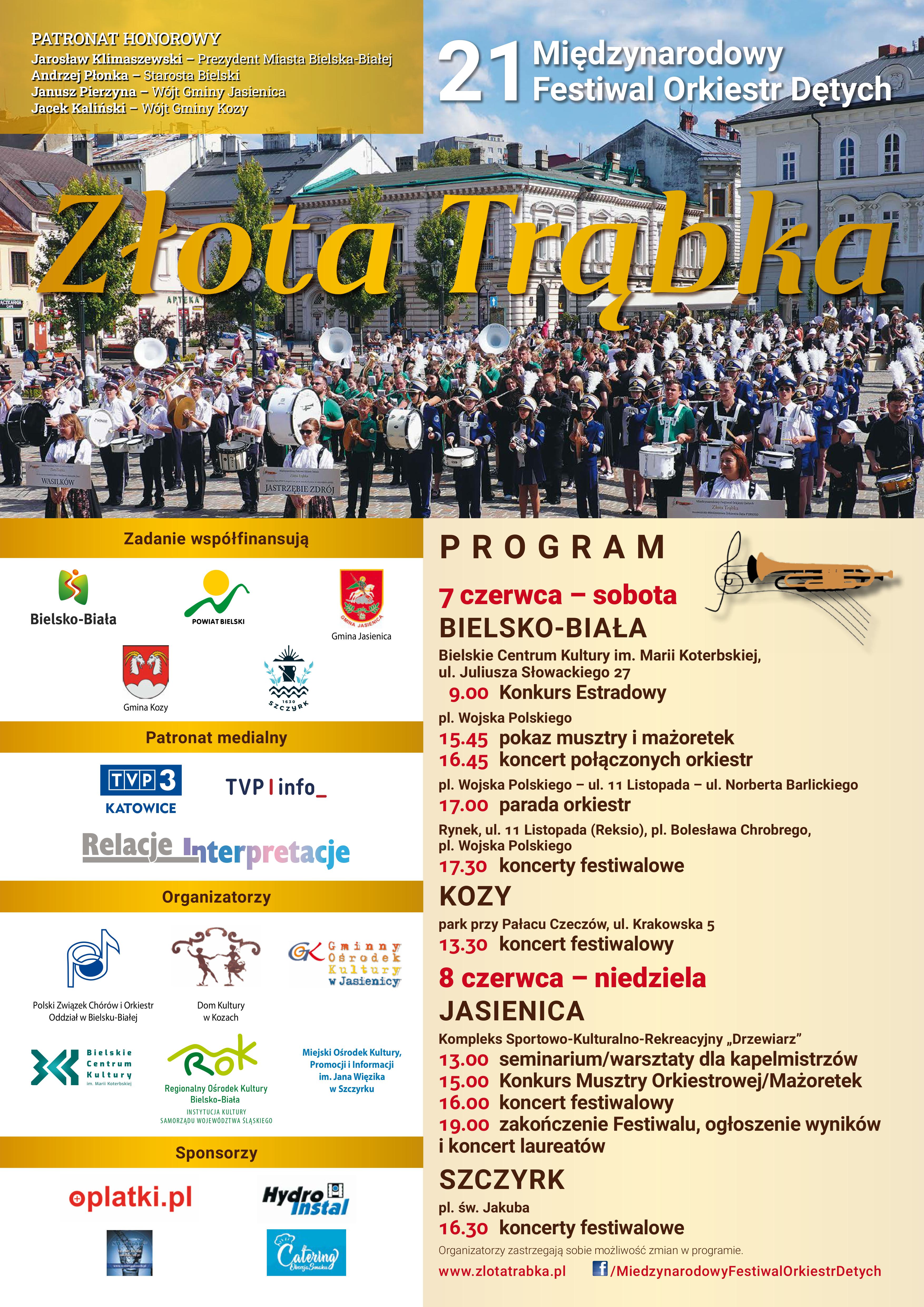 Plakat festiwalu.