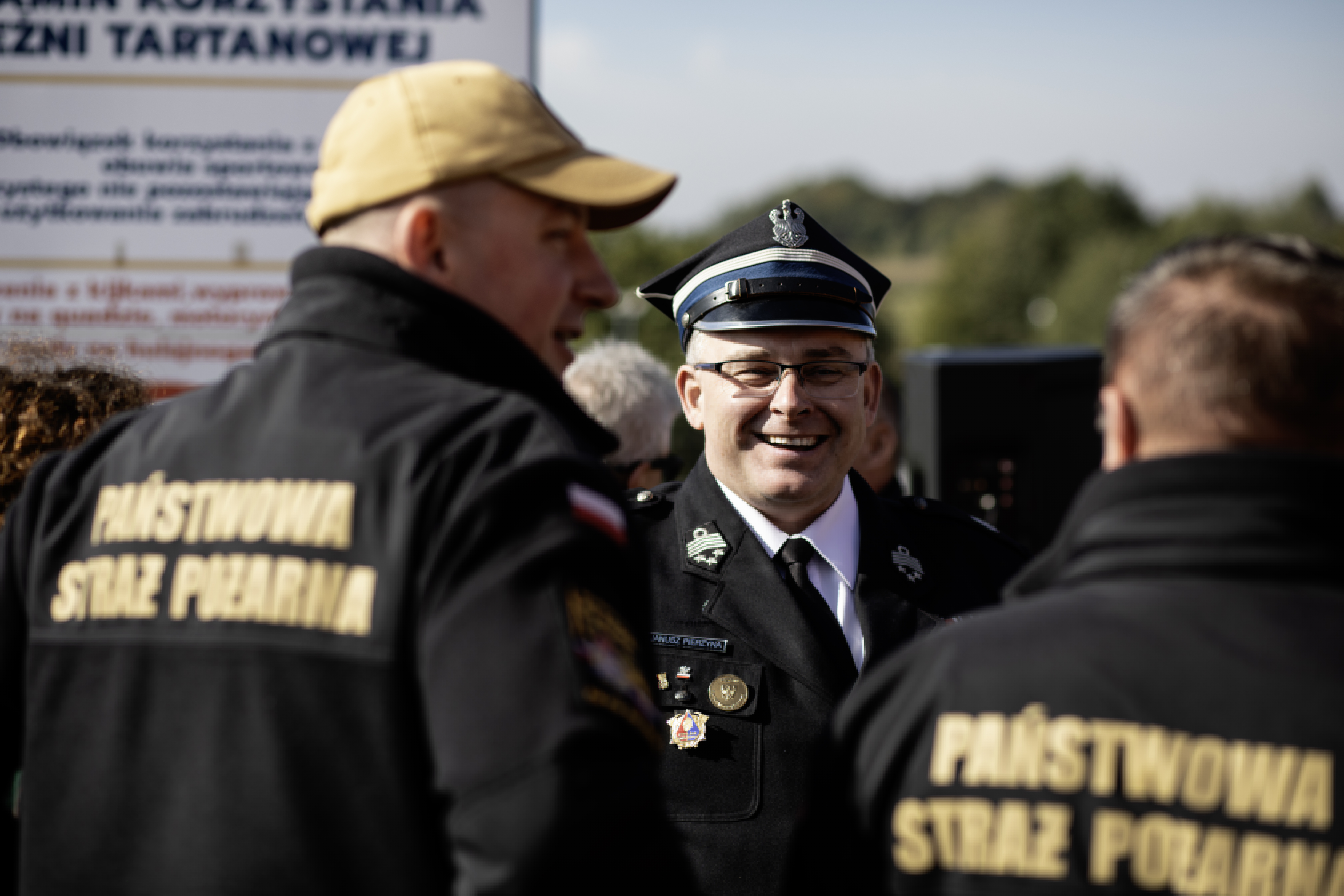 Zdjęcie z zawodów pożarniczych