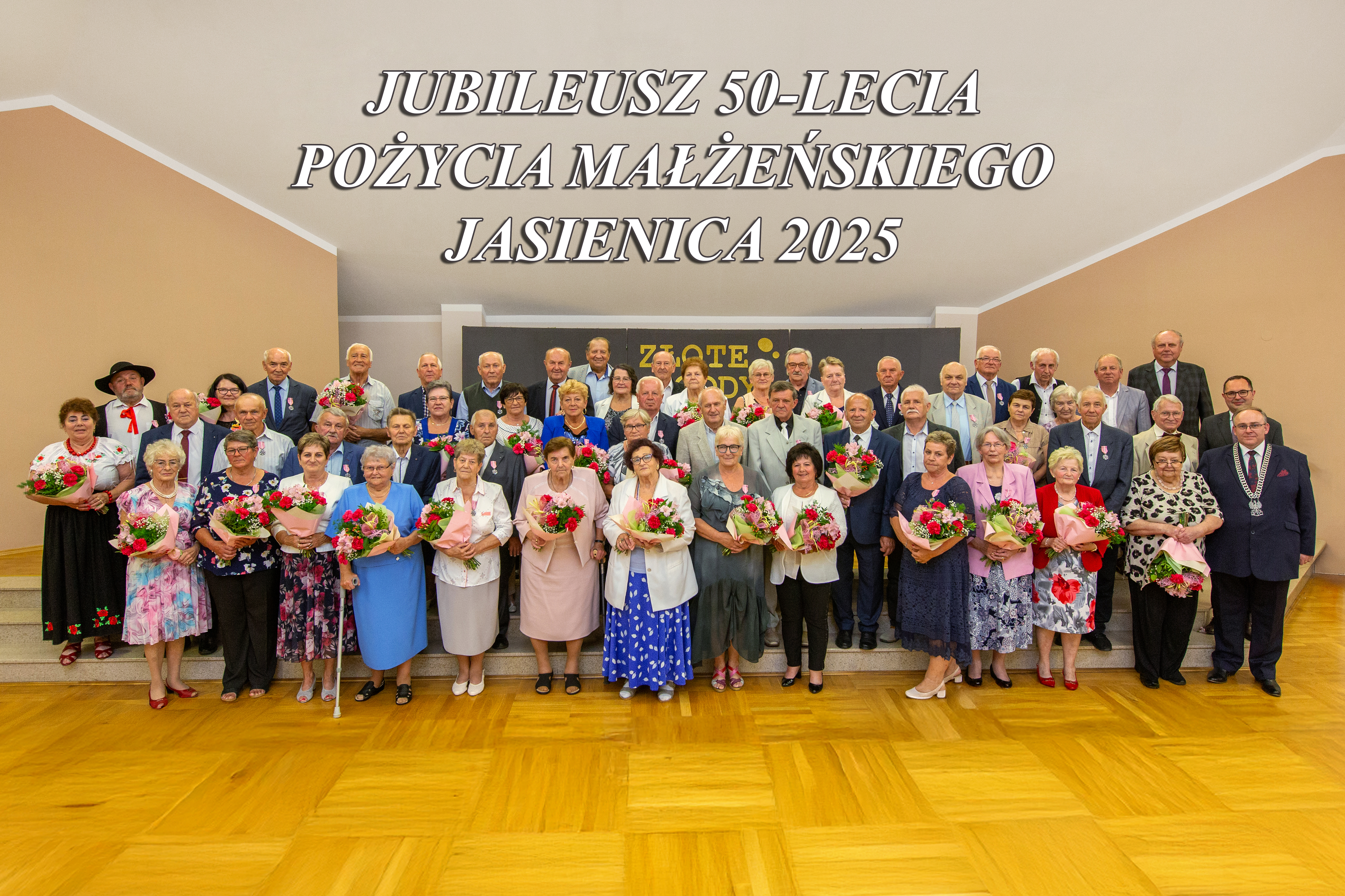Zdjęcie gripowe jubilatów.