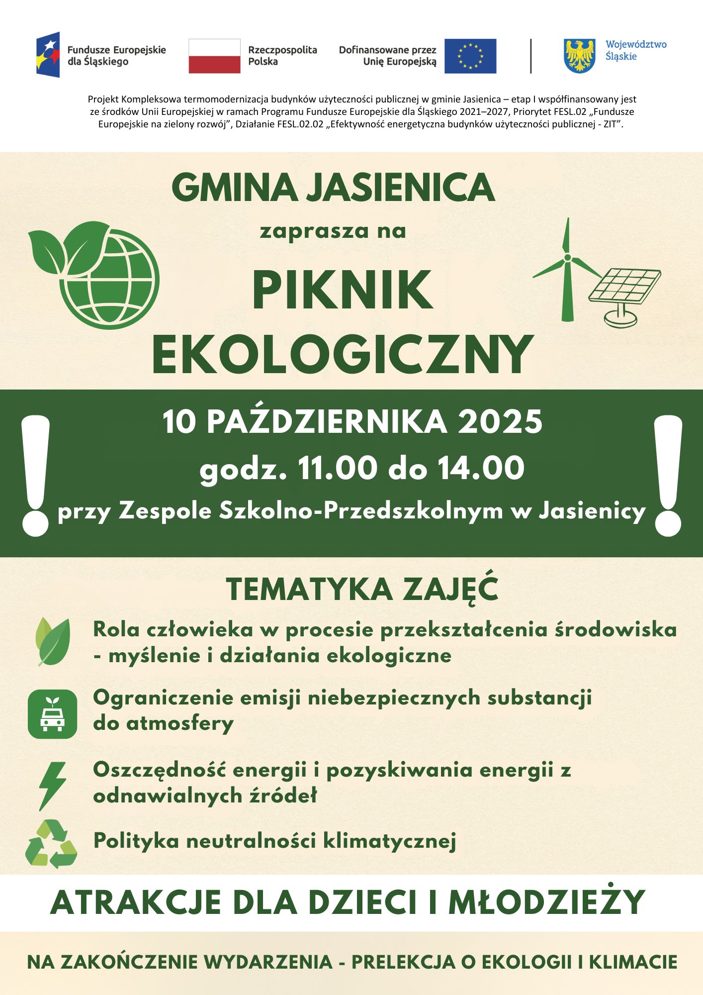 Plakat o Pikniku.