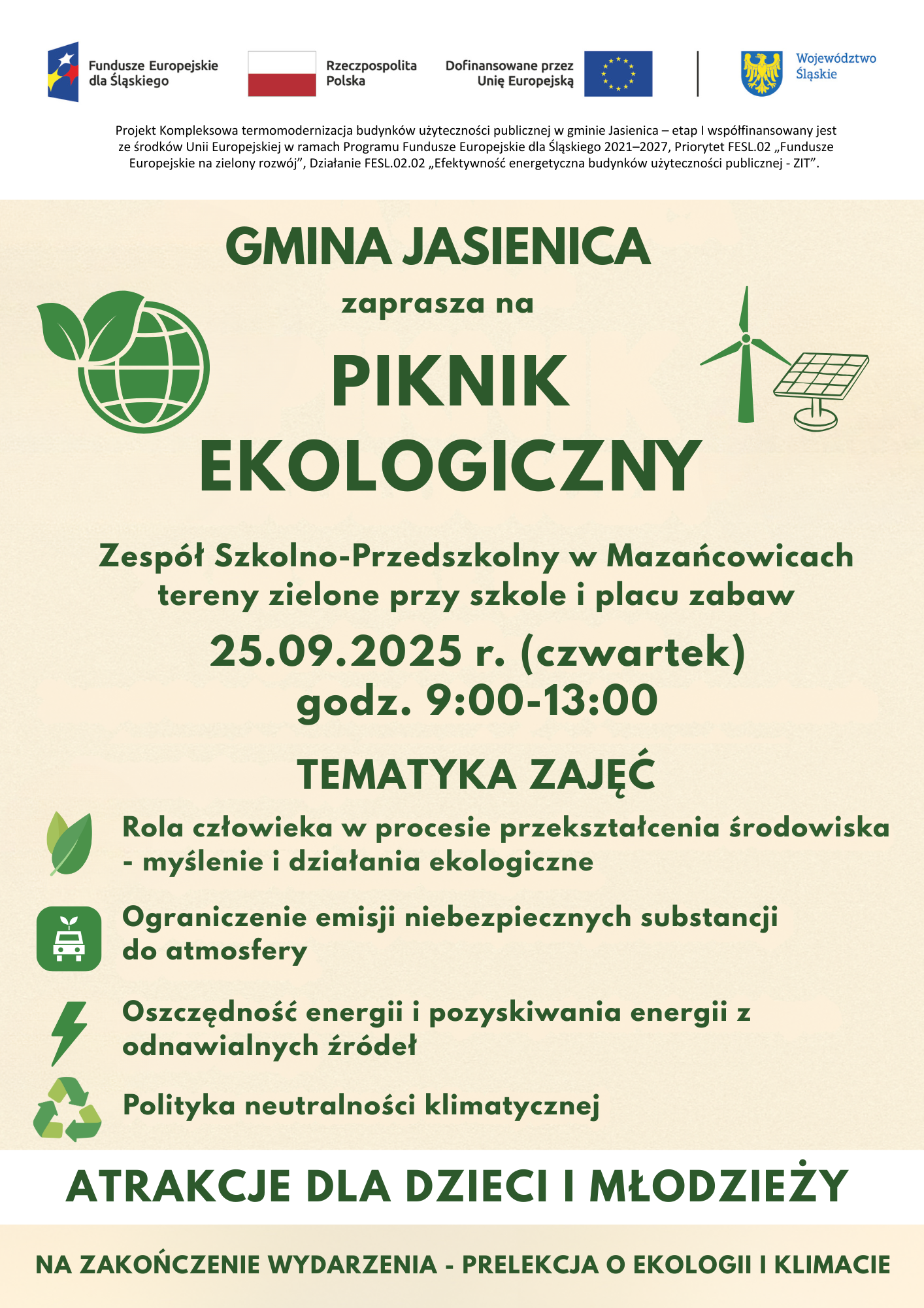 Plakat wydarzenia.