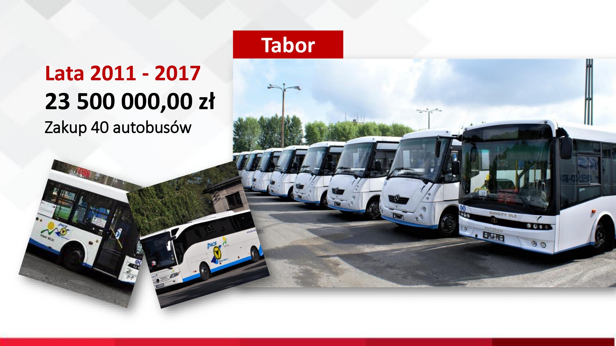 Tabor lata 2011 do 2017.
