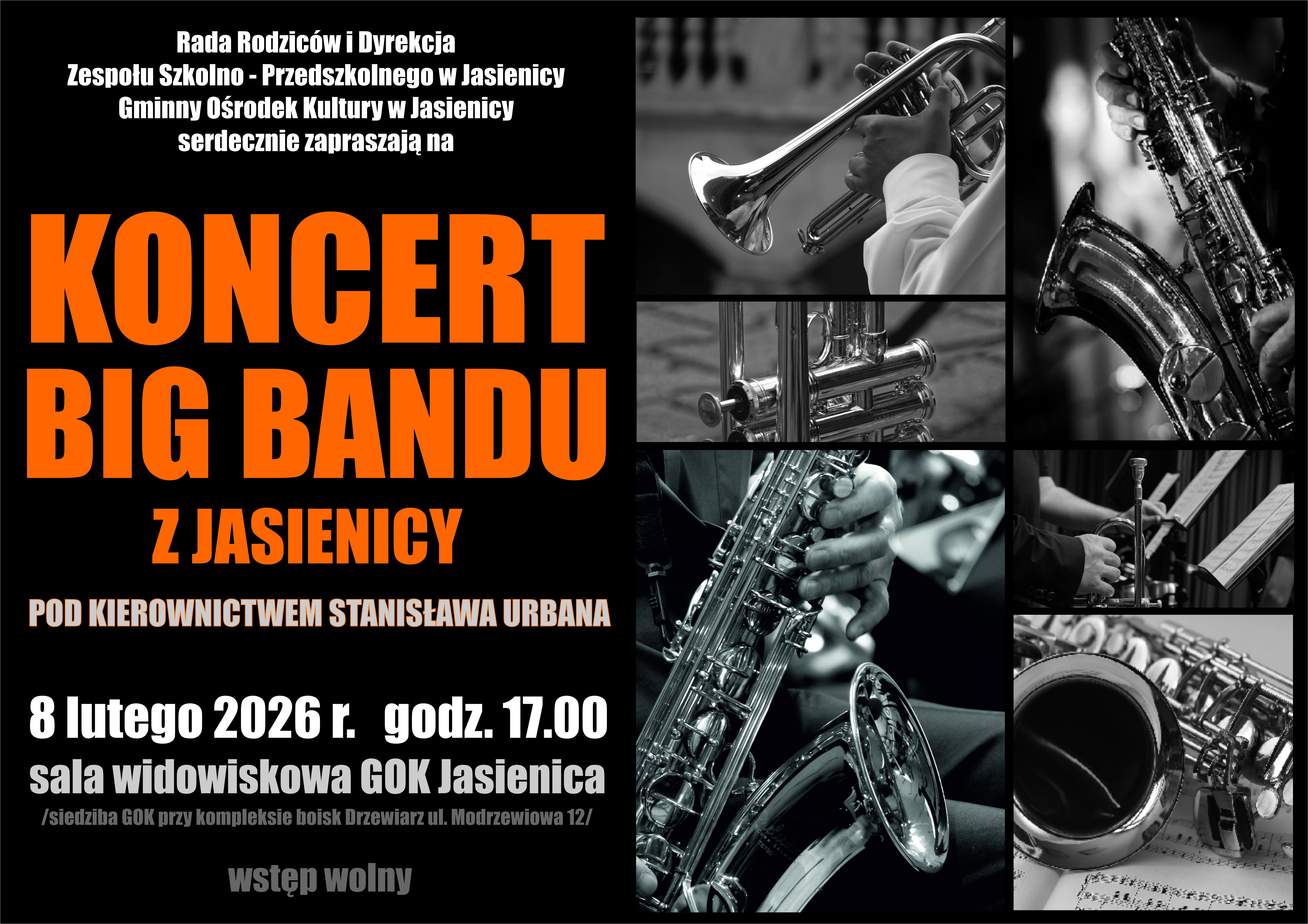 Plakat informacyjny.