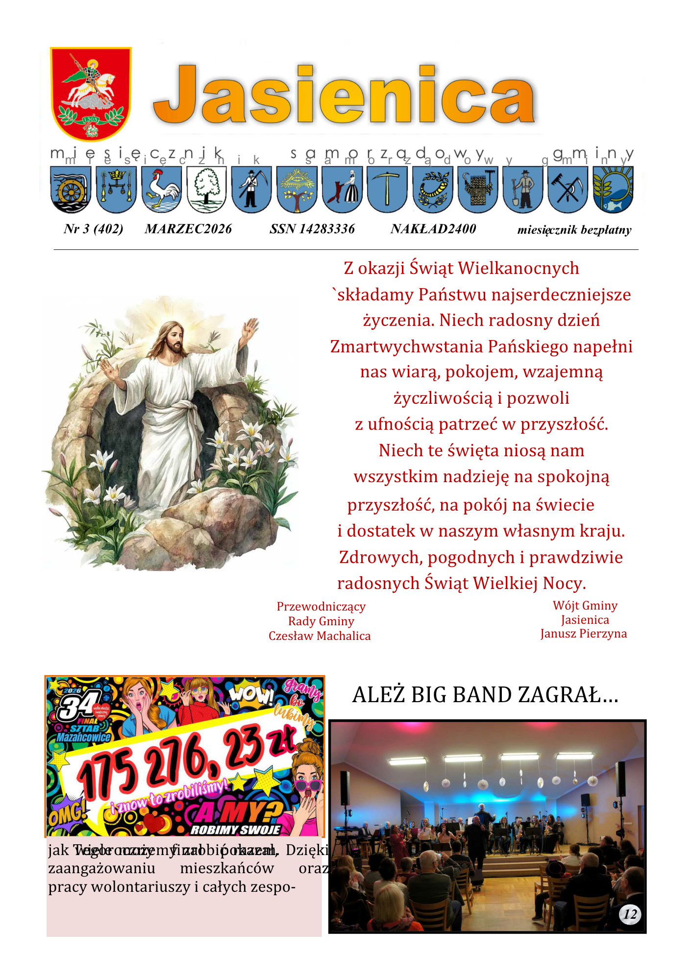 Okładka gazety.