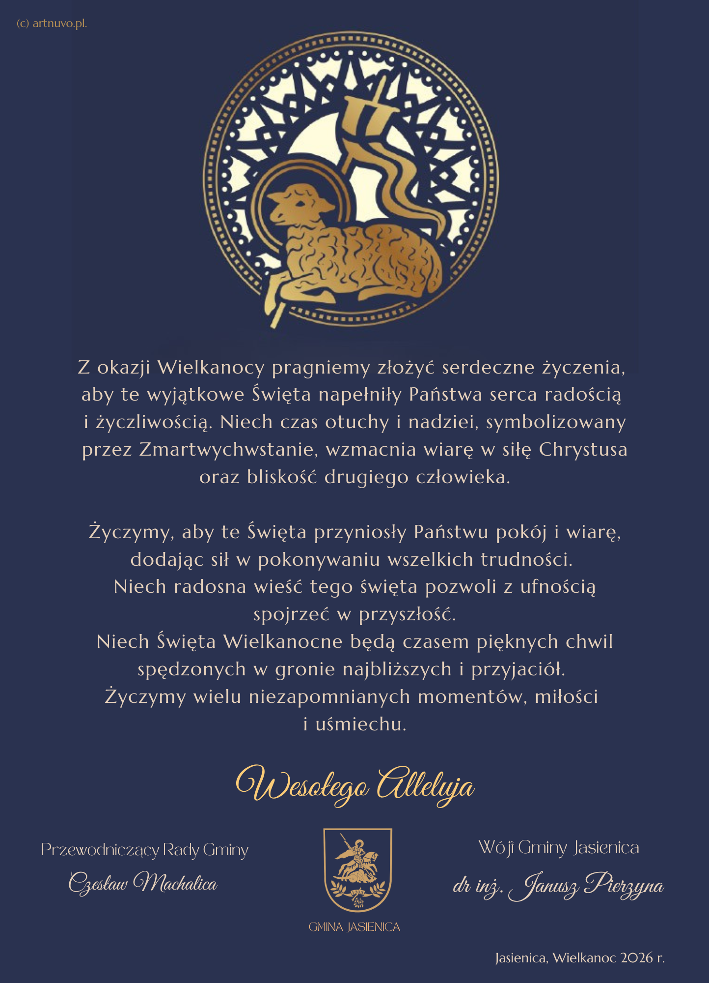 Życzenia świąteczne.