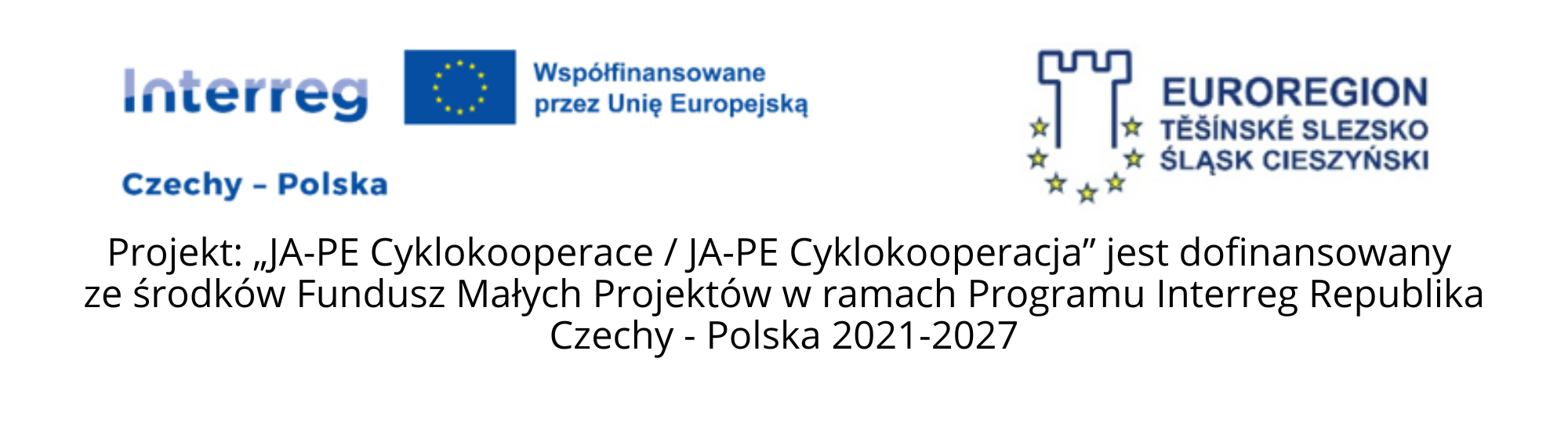 Loga i nazwa projektu.