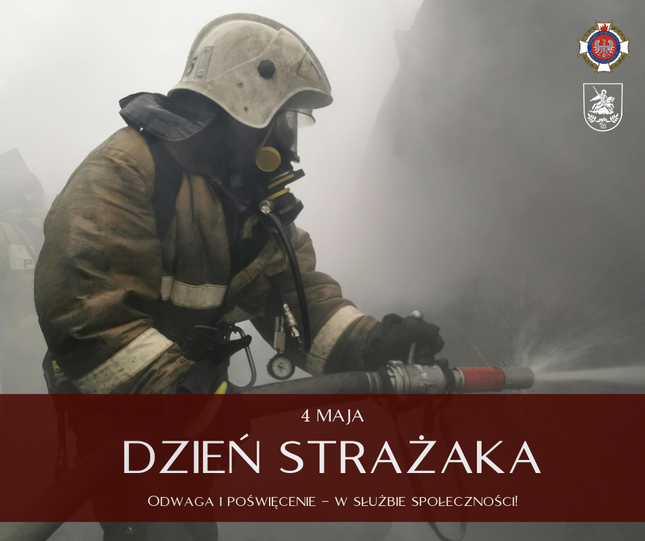 Dzień Stażaka 4 maja - grafika