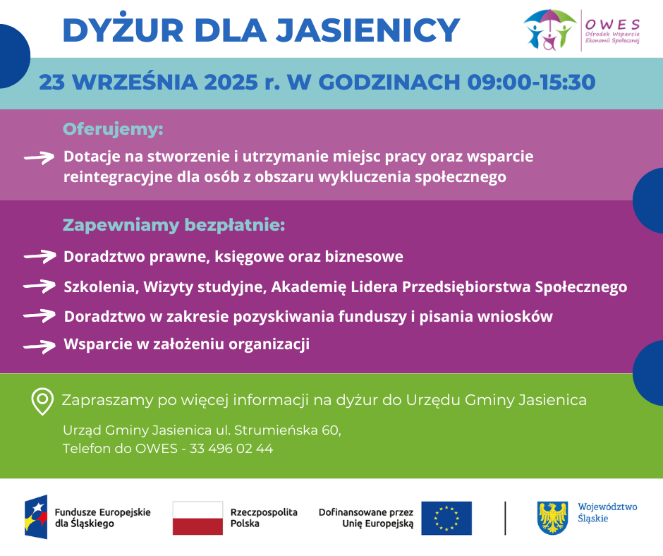 Plakat spotkania.