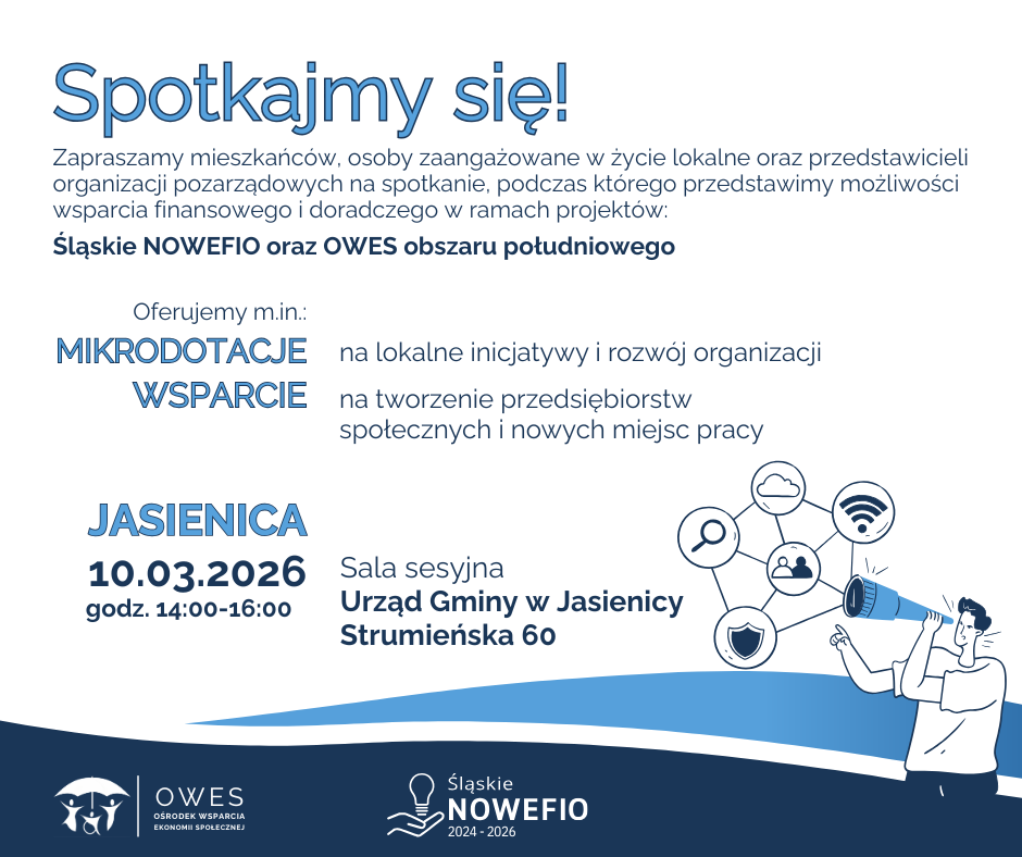 Informacja na temat spotkania w Jasienicy.