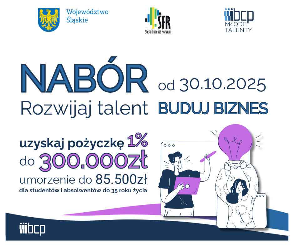 Baner dotyczący dotacji.