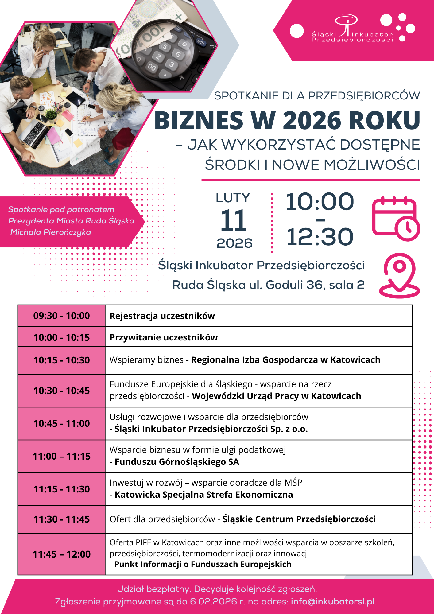 Plakat informacyjny.