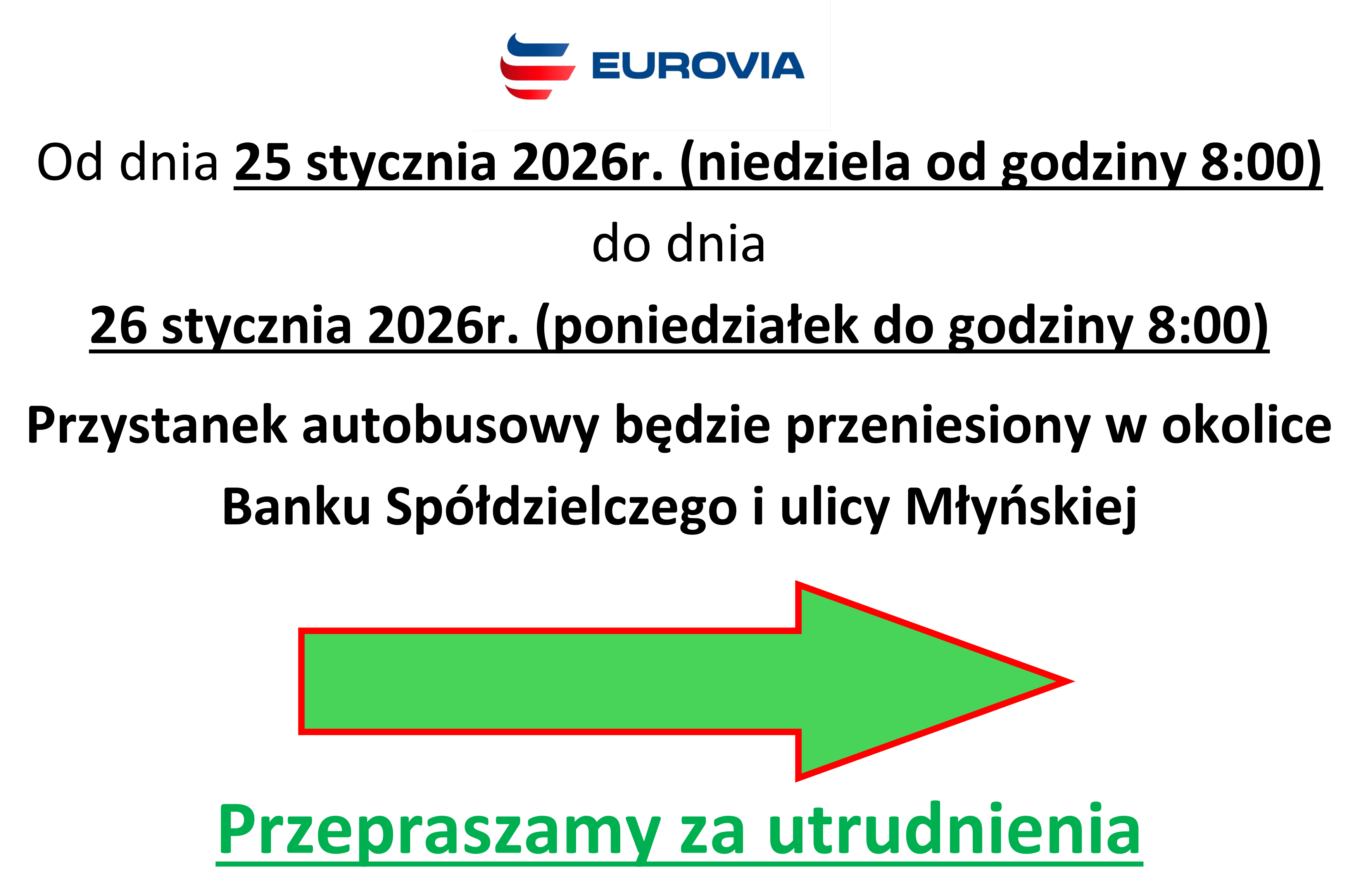 Informacja dla mieszkańców.