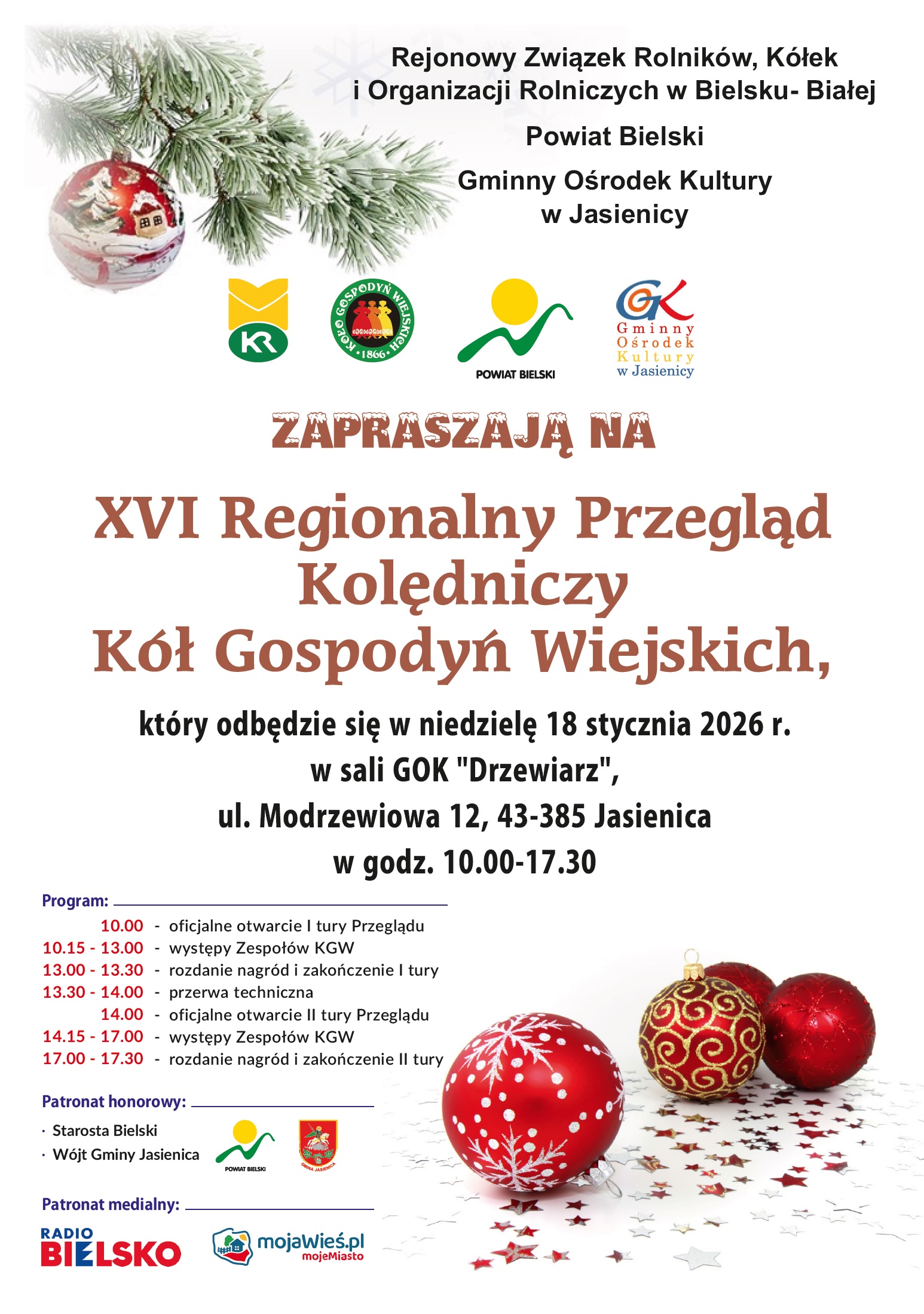 Plakat informacyjny.