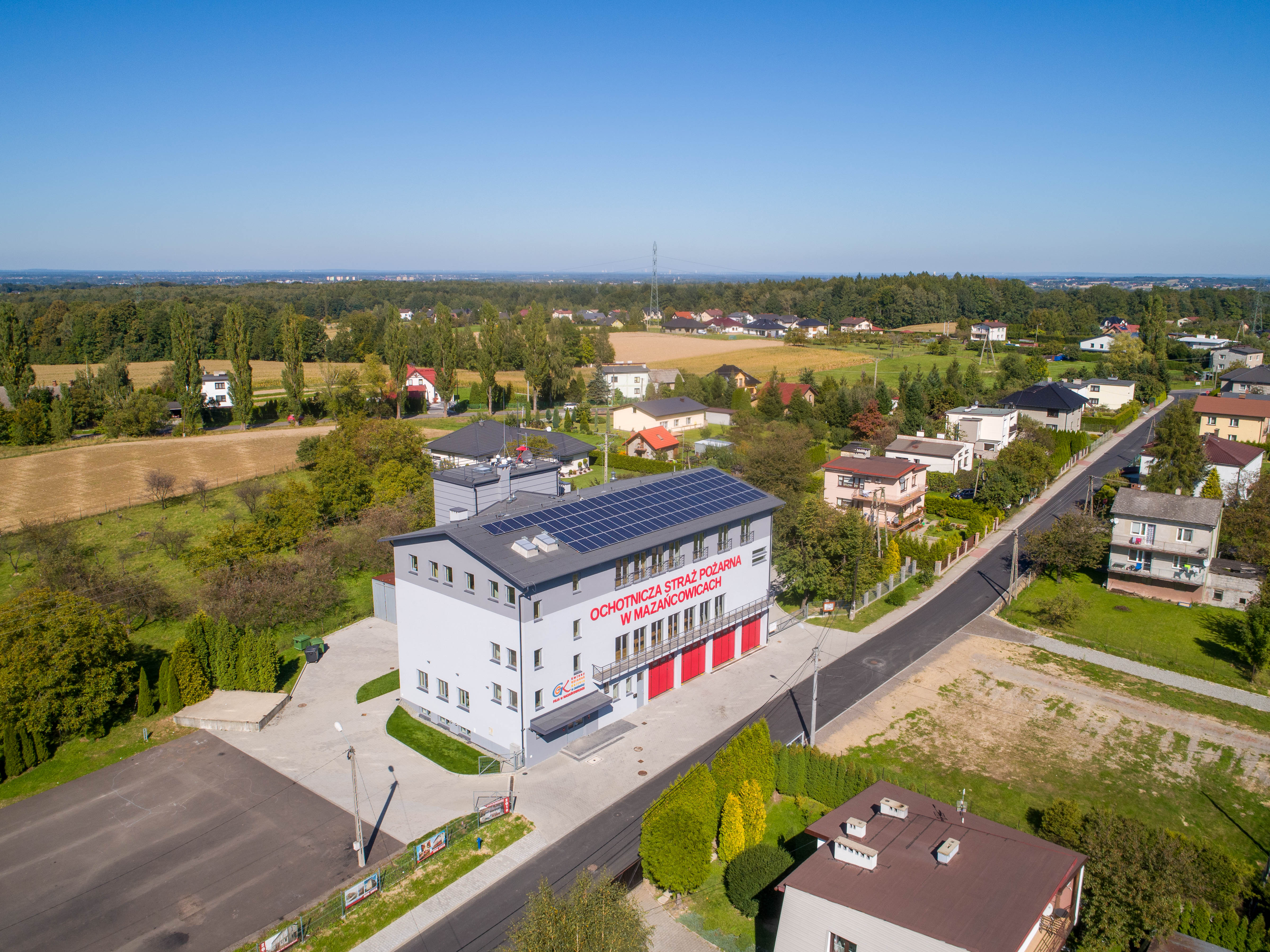 Zdjęcie budynku OSP w Mazanowicach