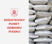 Dodatkowy punkt odbioru worków z piaskiem