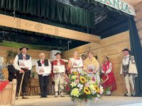 Józef Niesyt z Jasienicy na podium Sabałowych Bajań
