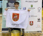 Stypendysta z Jasienicy podbija polskie rugby na wózkach