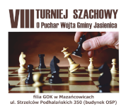 VIII Turniej Szachowy o Puchar Wójta Gminy Jasienica