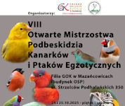 Wystawa ptaków w Mazańcowicach