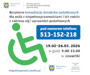 AKCJA DORADCY PODATKOWI NIEPEŁNOSPRAWNYM