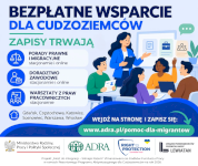 Bezpłatne wsparcie dla cudzoziemców